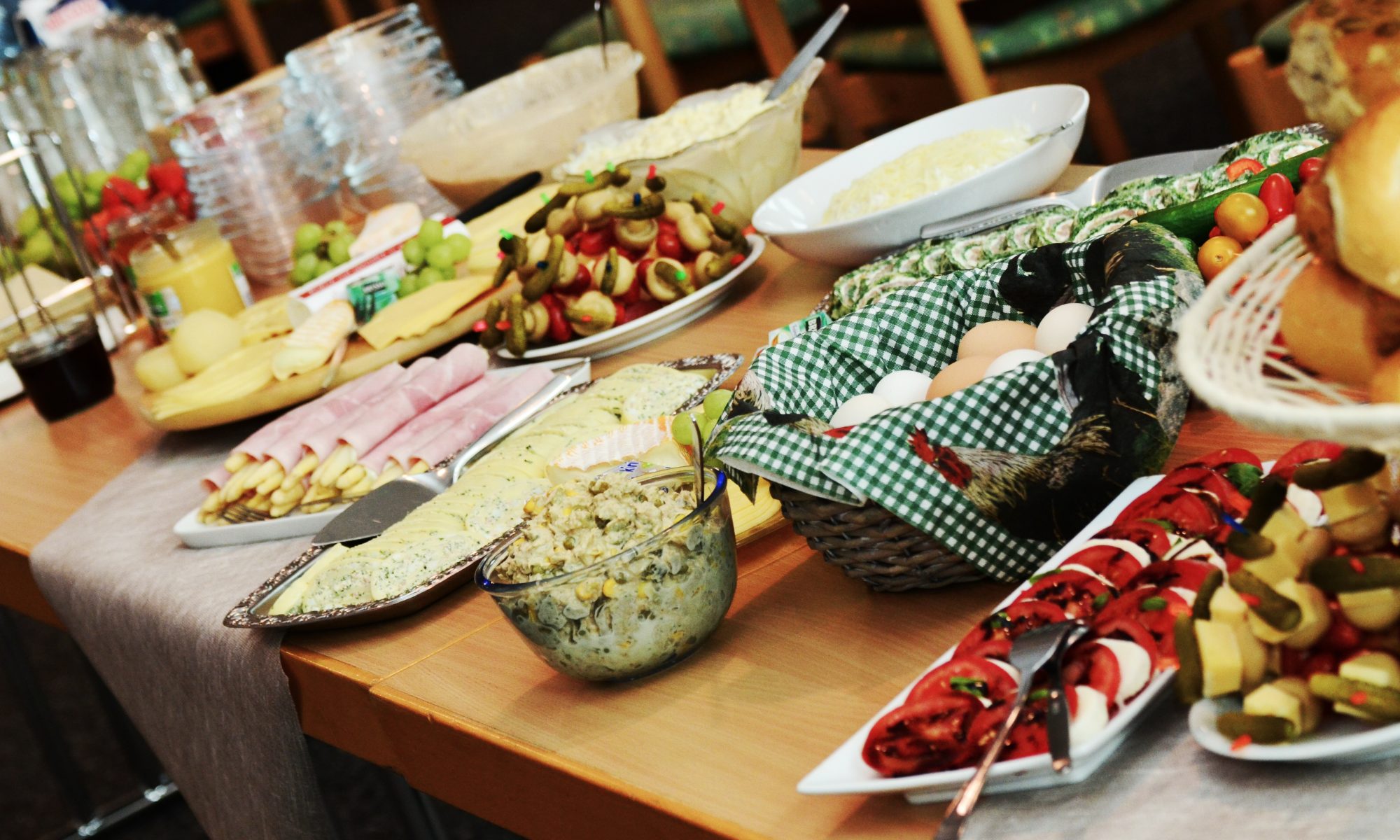 Brunch-Buffet mit Anti-Pasti - unsere Kreativität für Sie.